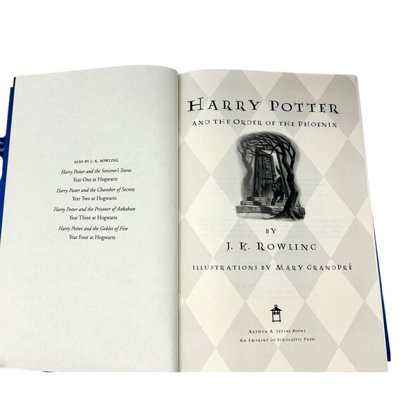 Harry Potter and the Order of the Phoenix - American 1st Edition - WITH ERRORS - Picture 7 of 16